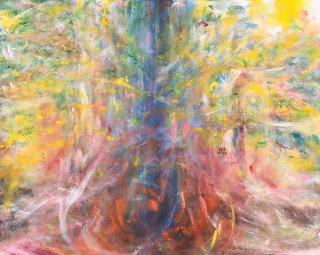 鈴木雄太の絵画作品『おかげさまの樹』(2026年)